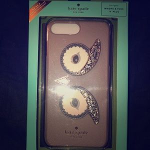 New! Kate spade owl phone case 7 Plus/ 8 plus
